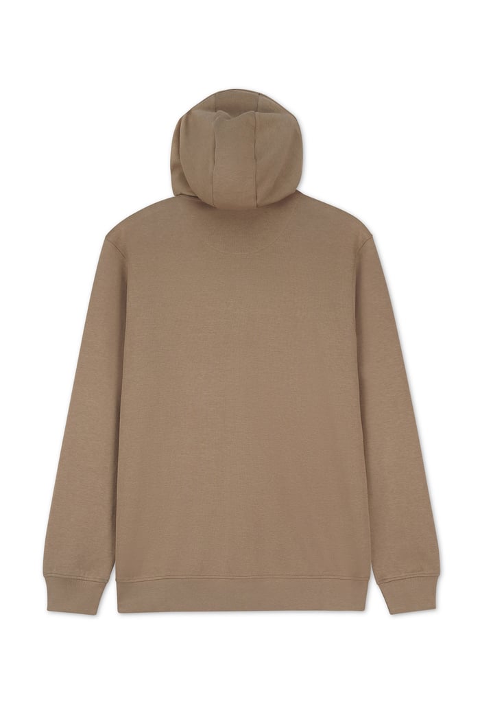 Heavy Jersey Zip Through Hoodie