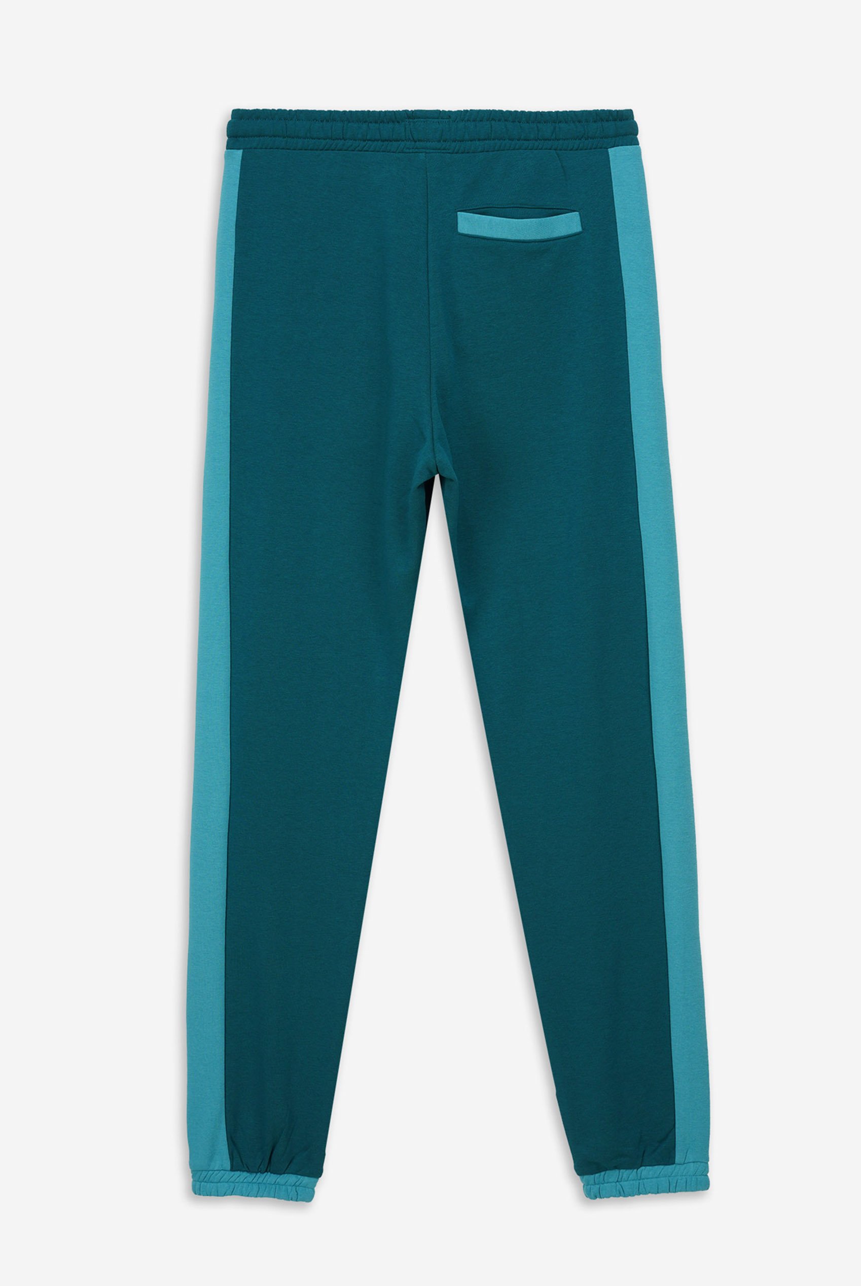 Mens Christmas Relax Fit Colourblock Trouser