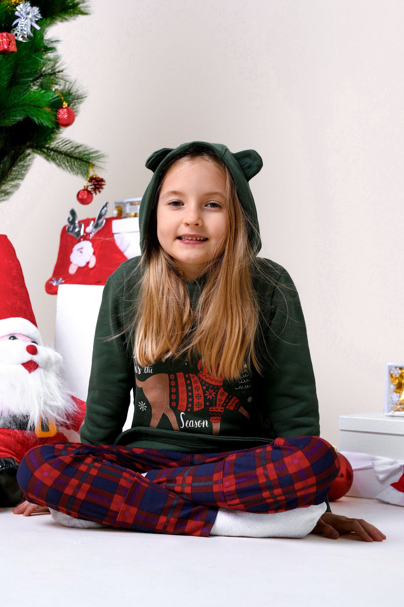 Girls Tartan Check Joggers (2/3yrs-8/9yrs)