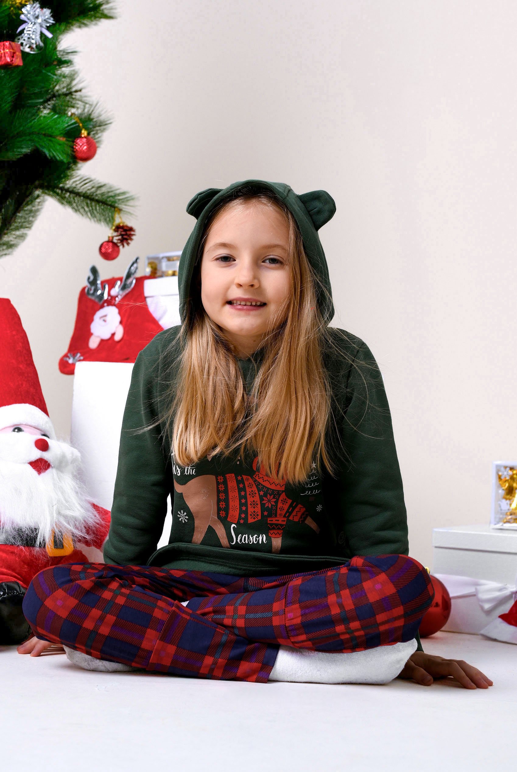 Girls Tartan Check Joggers (2/3yrs-8/9yrs)