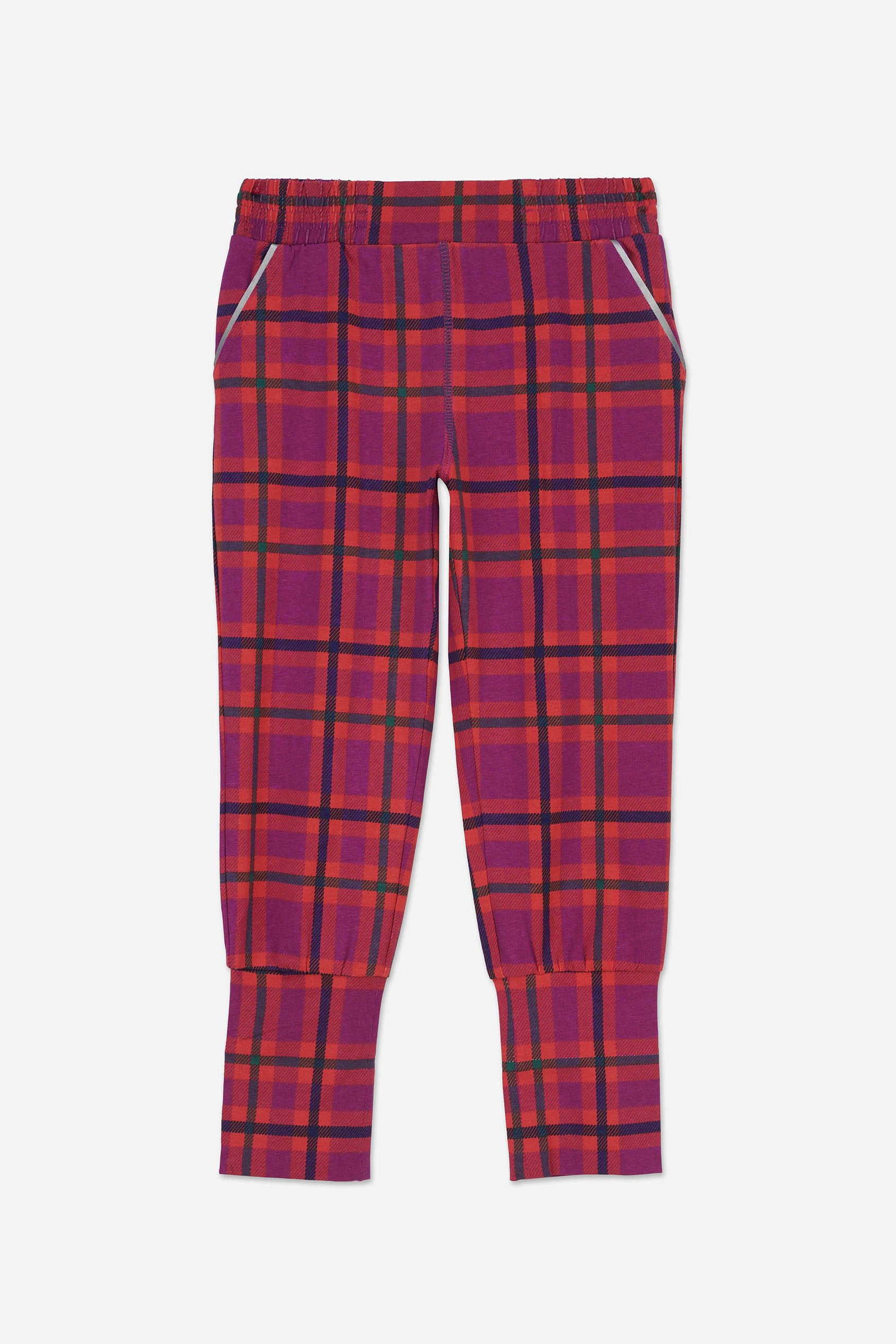 Girls Tartan Check Joggers (2/3yrs-8/9yrs)
