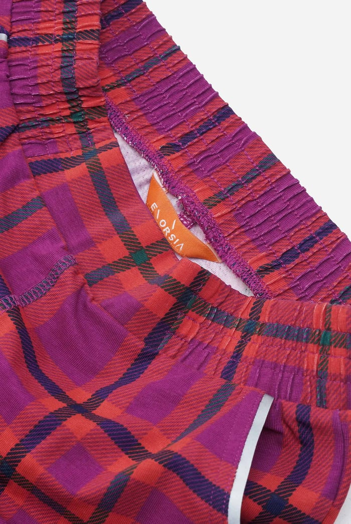 Girls Tartan Check Joggers (12/18mths-7yrs)