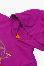 Girls Reindeer Print Christmas Hoodie (2yrs-9yrs)