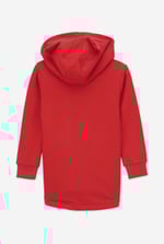 Girls Reindeer Print Christmas Hoodie (2yrs-9yrs)