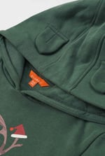 Girls Reindeer Print Christmas Hoodie (2yrs-9yrs)