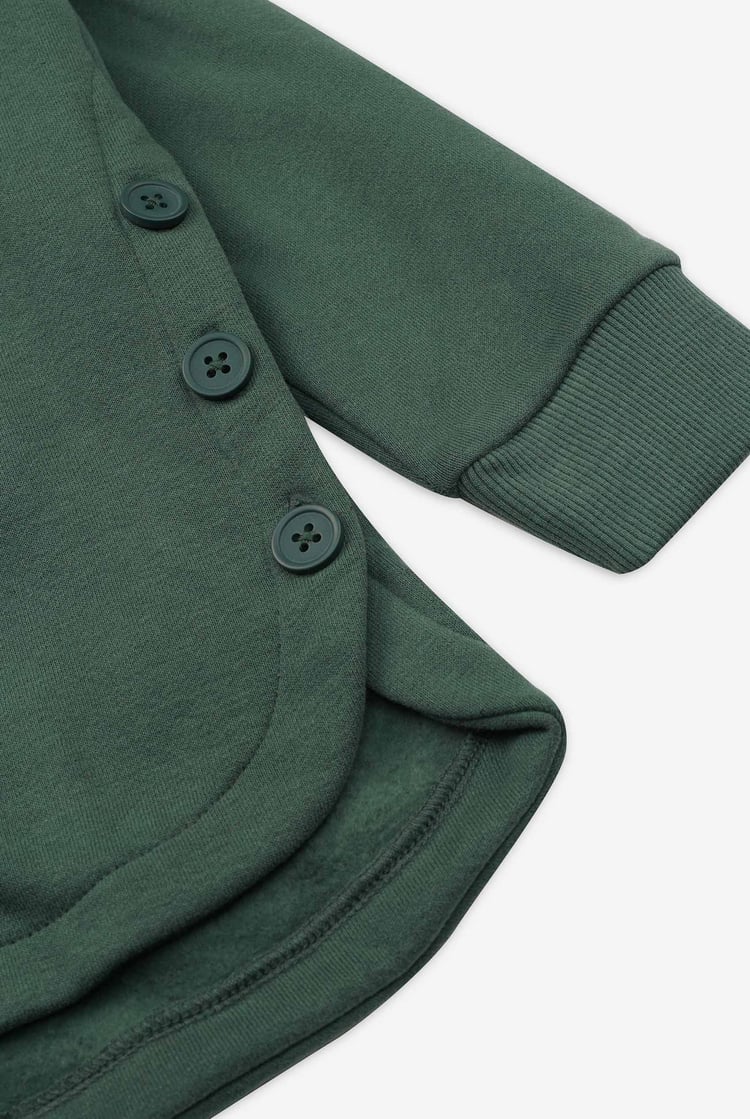 Girls Reindeer Print Christmas Hoodie (2yrs-9yrs)