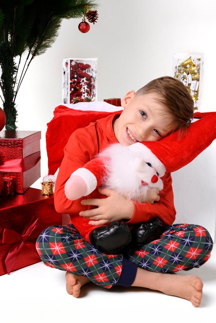 Boys Argyle Print Jogger (3yrs-9yrs)