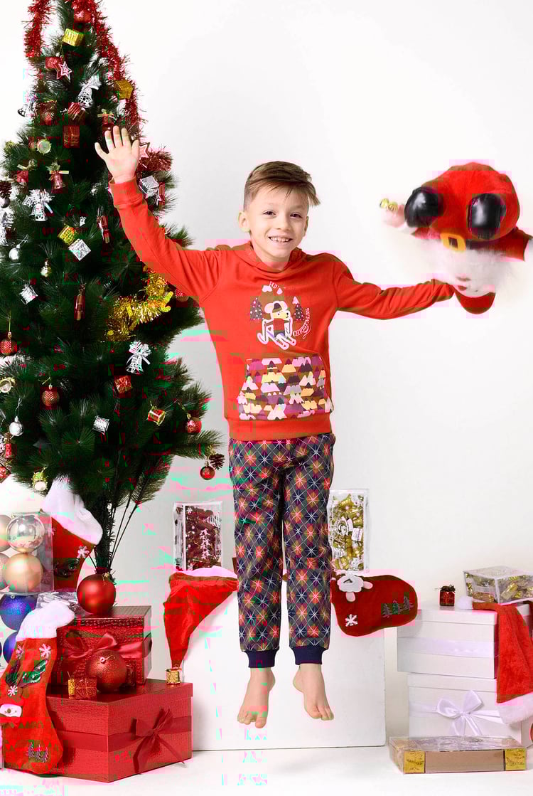 Boys Argyle Print Jogger (3yrs-9yrs)