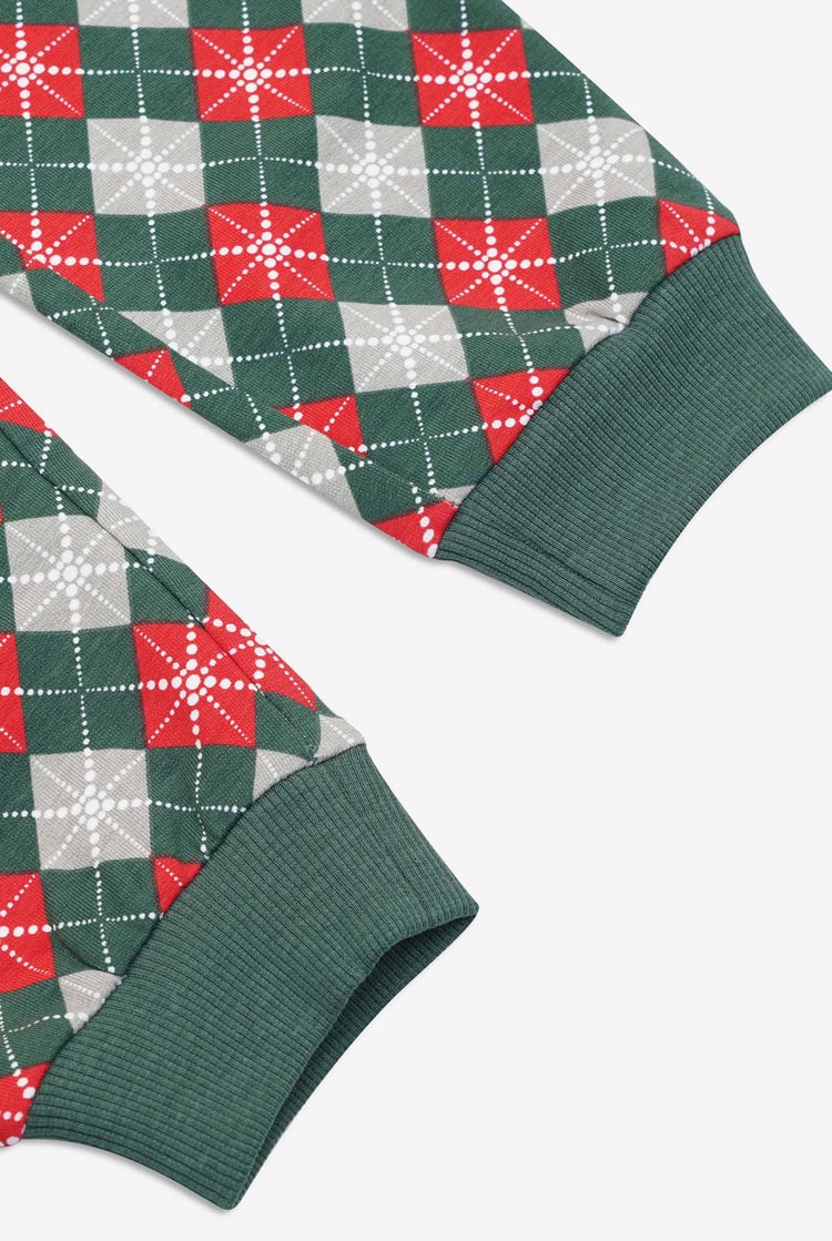 Boys Argyle Print Jogger (3yrs-9yrs)