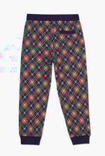 Boys Argyle Print Jogger (3yrs-9yrs)