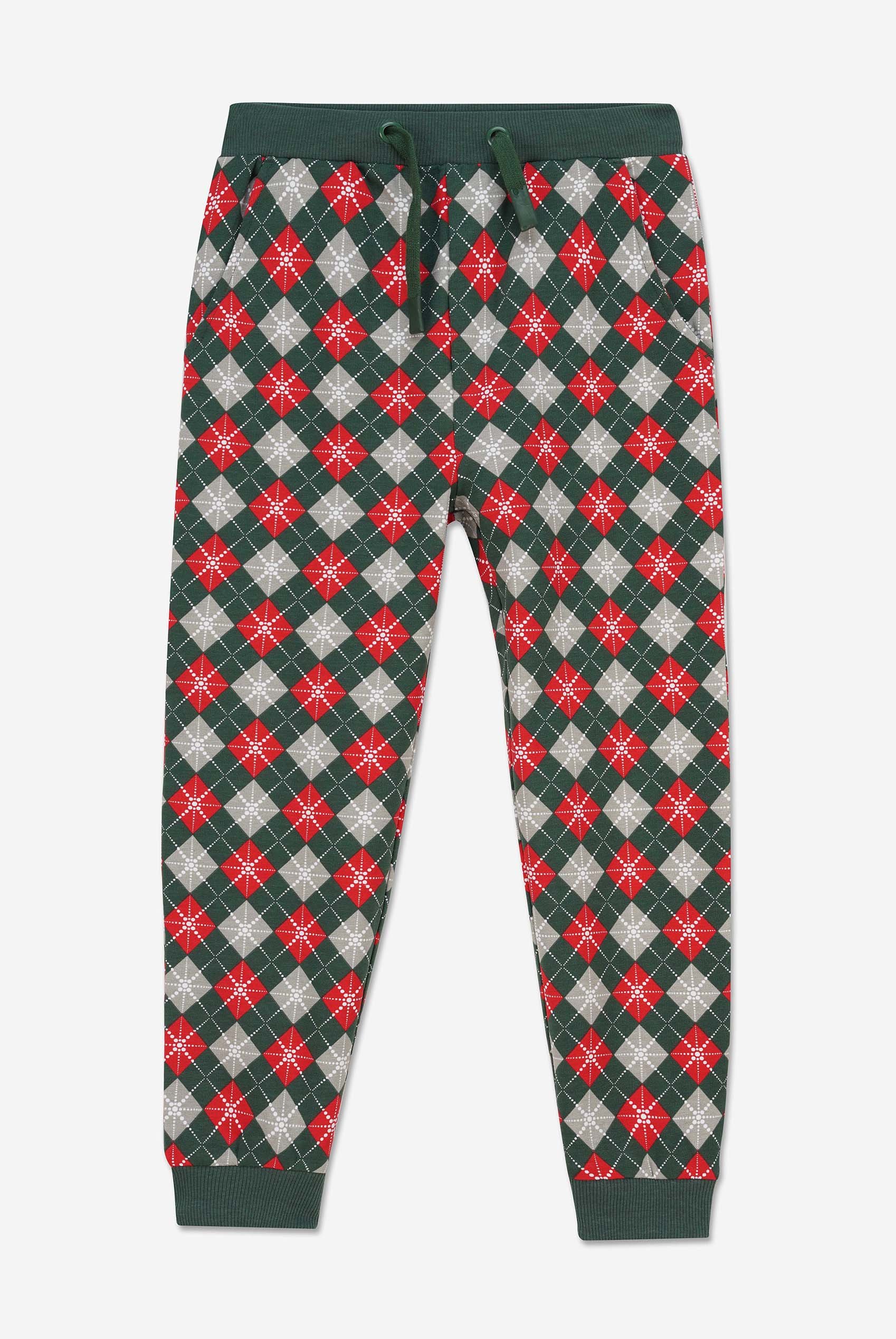 Boys Argyle Print Jogger (3yrs-9yrs)