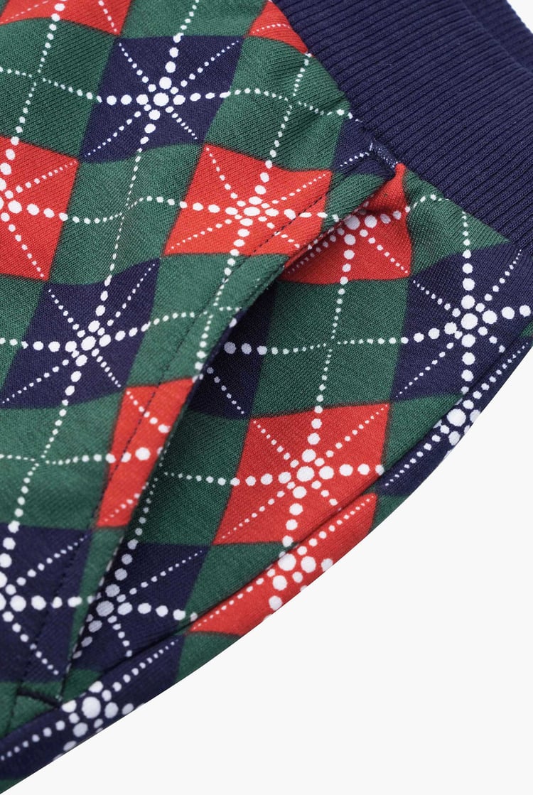 Boys Argyle Print Jogger (3yrs-9yrs)