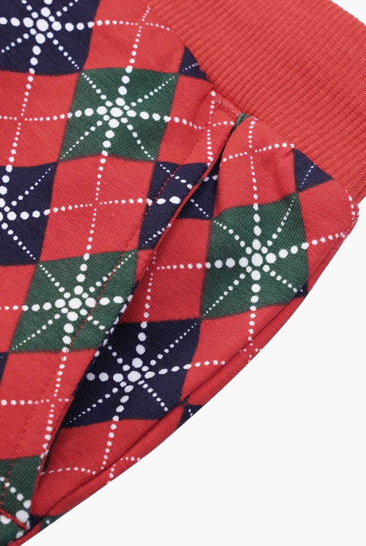 Boys Argyle Print Jogger (3yrs-9yrs)