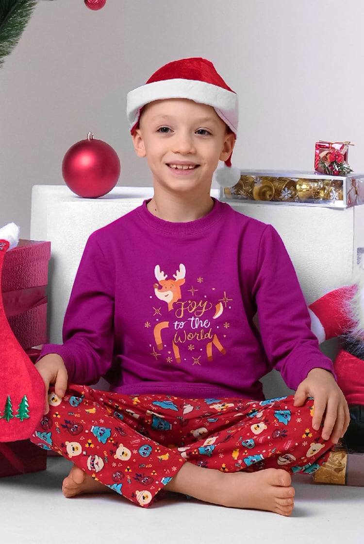 Joy To The World Printed Sweatshirt (3yrs-9yrs)