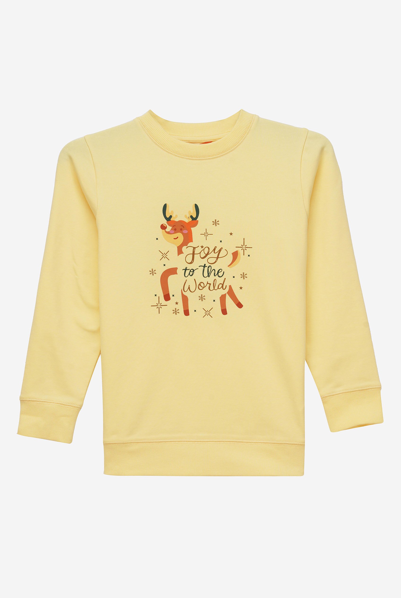 Joy To The World Printed Sweatshirt (3yrs-9yrs)