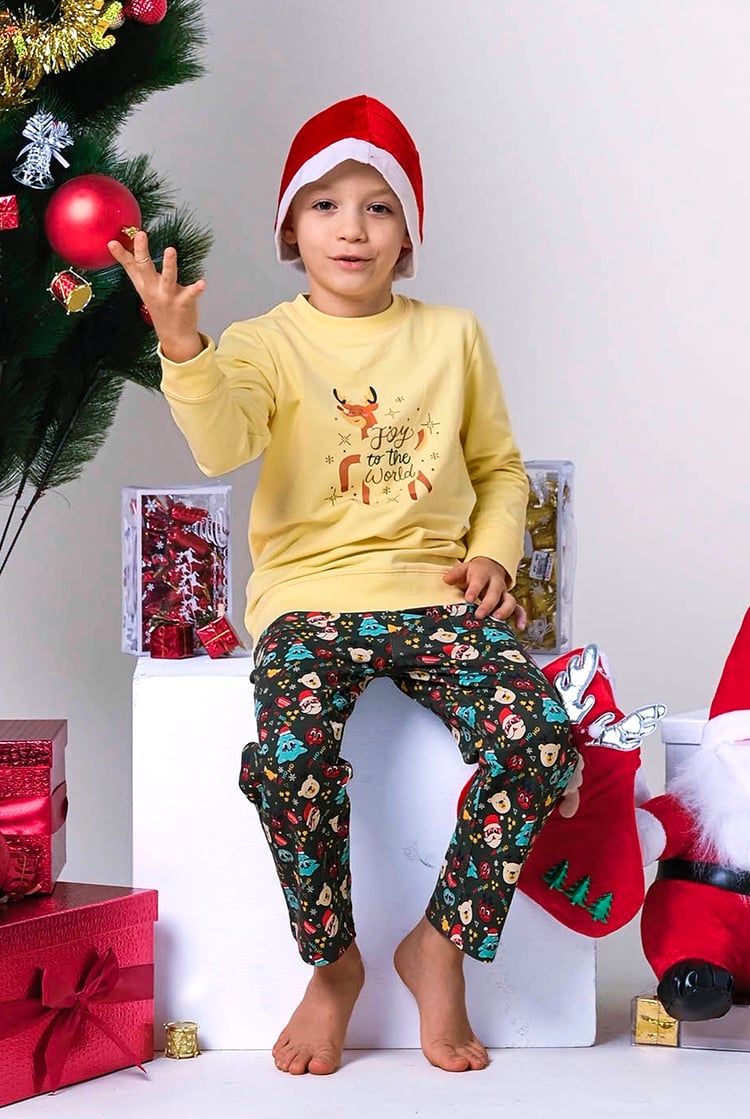 Joy To The World Printed Sweatshirt (3yrs-9yrs)