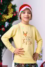Joy To The World Printed Sweatshirt (3yrs-9yrs)