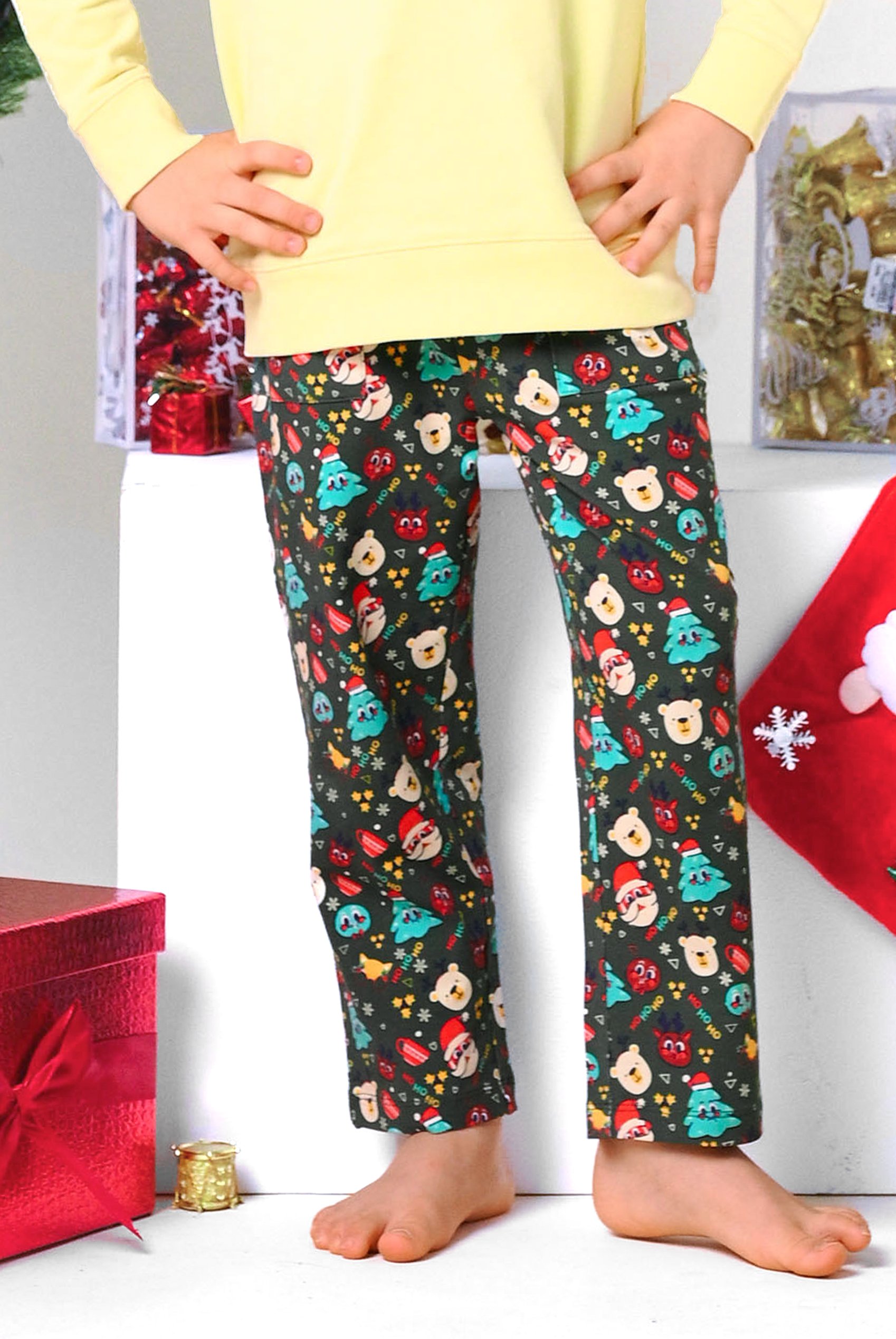 Boys Christmas Fun Print Trouser (3yrs-9yrs)