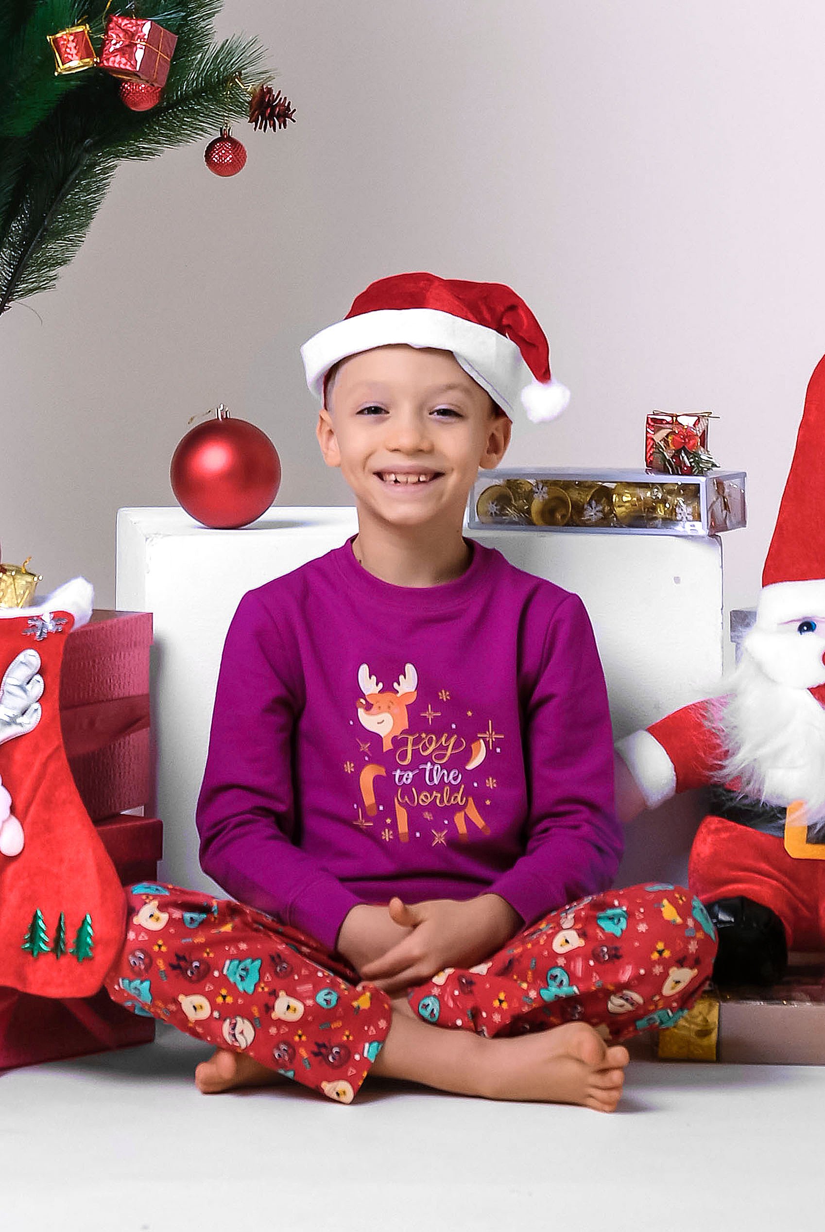 Boys Christmas Fun Print Trouser (3yrs-9yrs)