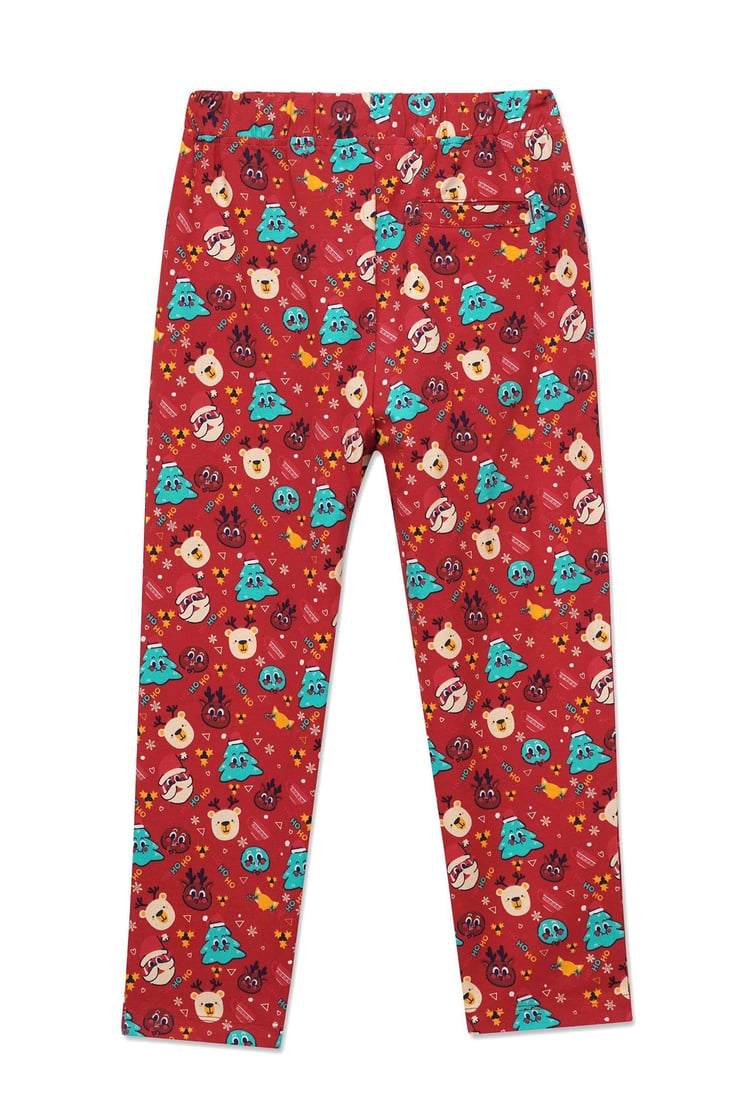 Boys Christmas Fun Print Trouser (3yrs-9yrs)