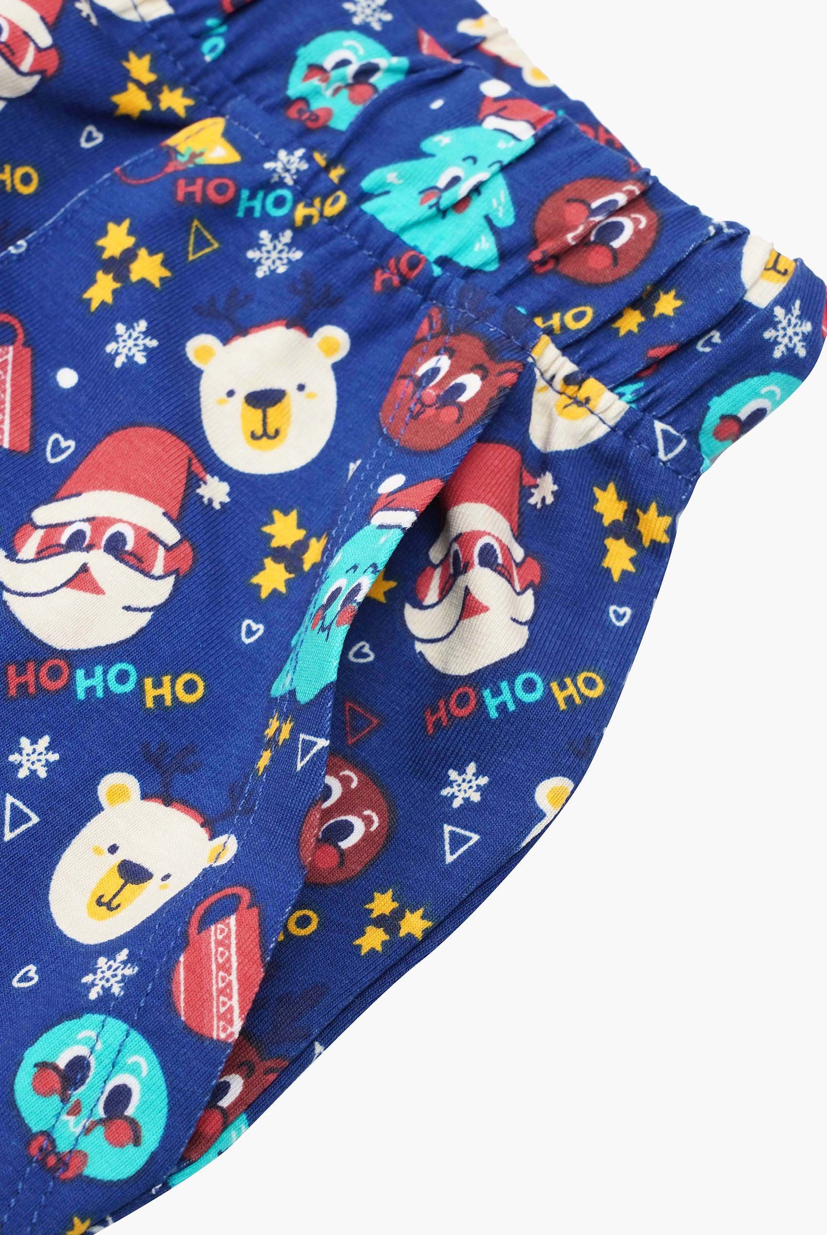 Boys Santa Motif Print Trouser (3yrs-9yrs)