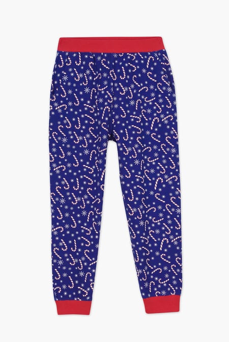 Boys Blue Candy Print Trouser (12/18mths-7yrs)