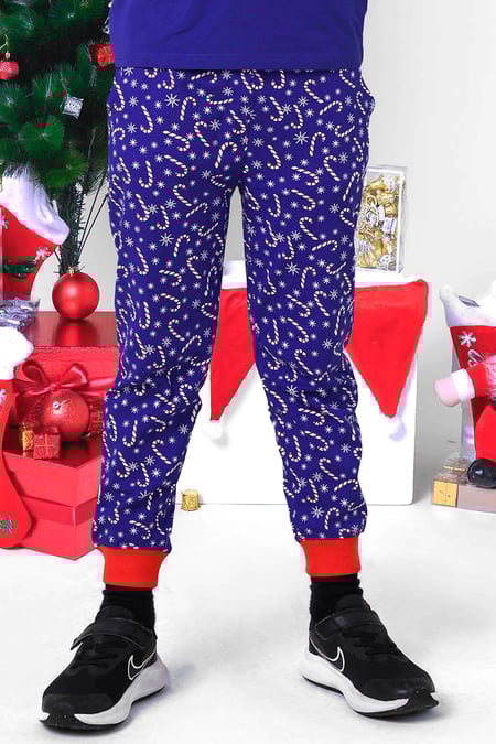 Boys Blue Candy Print Trouser (12/18mths-7yrs)