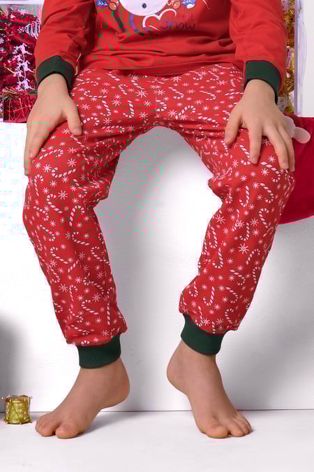 Boys Red Candy Print Trouser (12/18mths-7yrs)