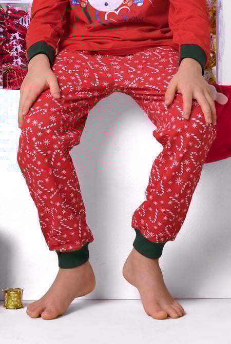 Boys Red Candy Print Trouser (12/18mths-7yrs)