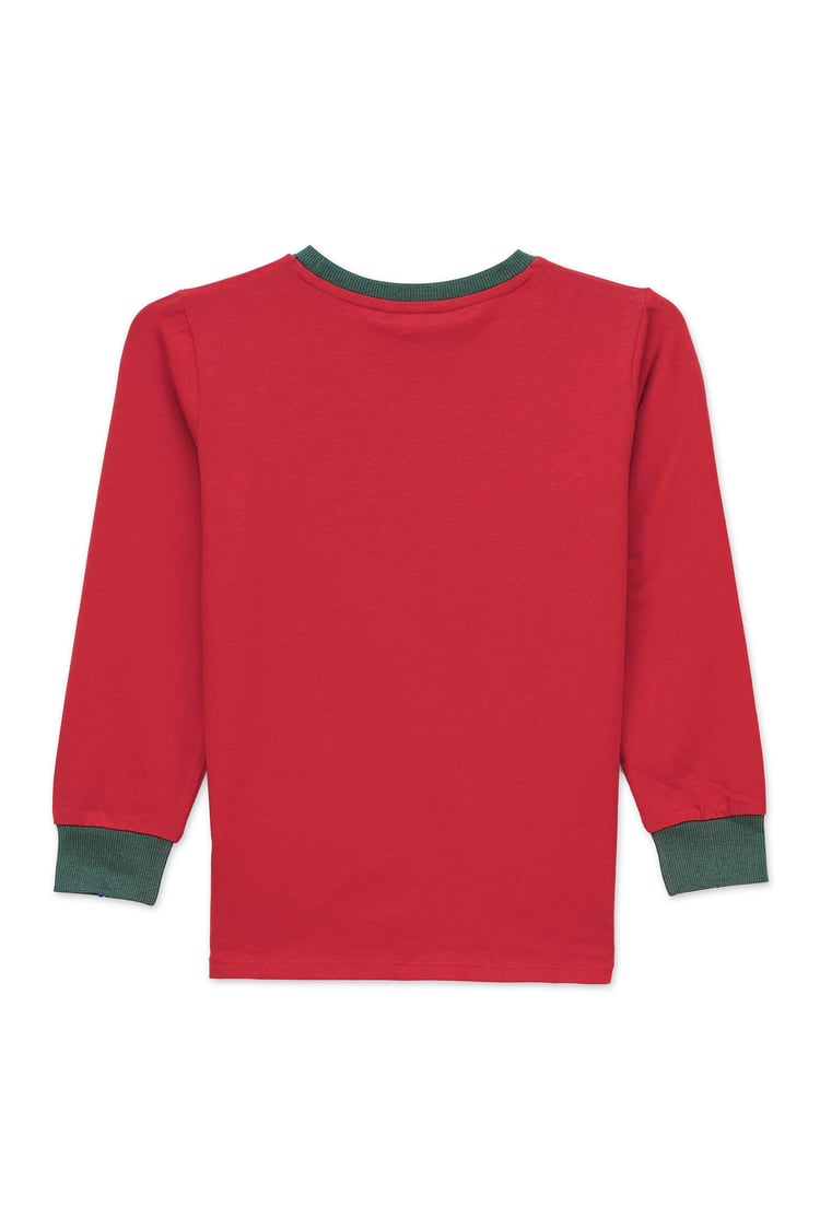 Boys Snowman Applique T-Shirt (12/18mths-7yrs)