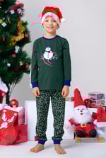 Boys Snowman Applique T-Shirt (12/18mths-7yrs)