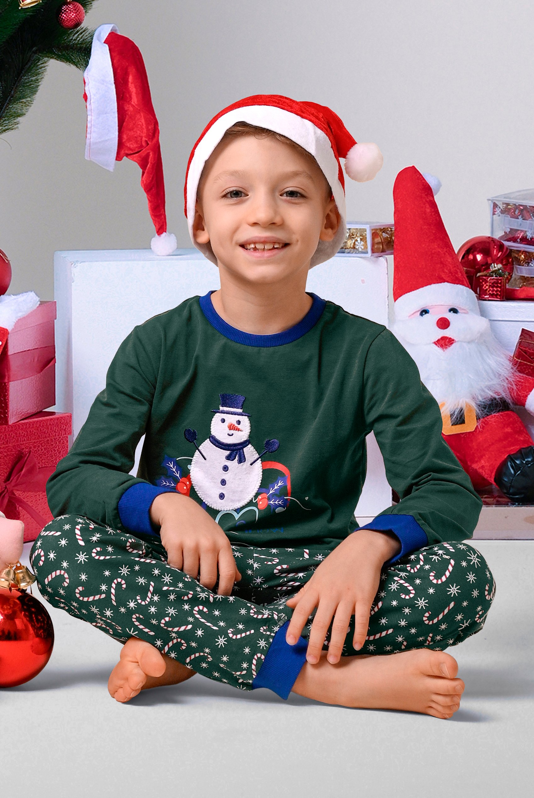 Boys Snowman Applique T-Shirt (12/18mths-7yrs)