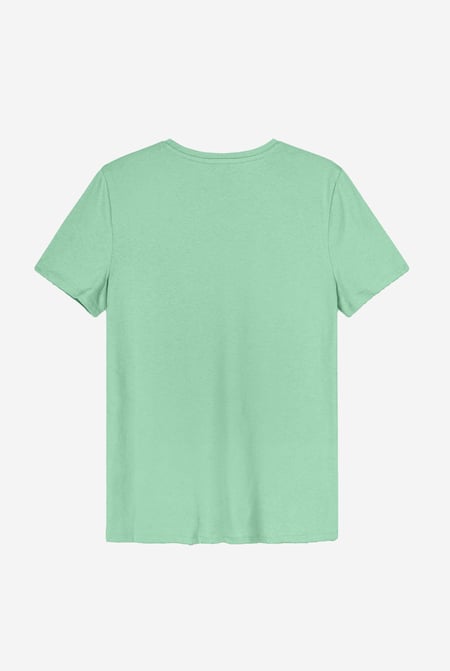 Green Essential Crew Neck T-Shirt