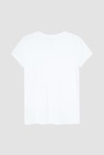 V-Neck Short Sleeve Slub T-Shirt