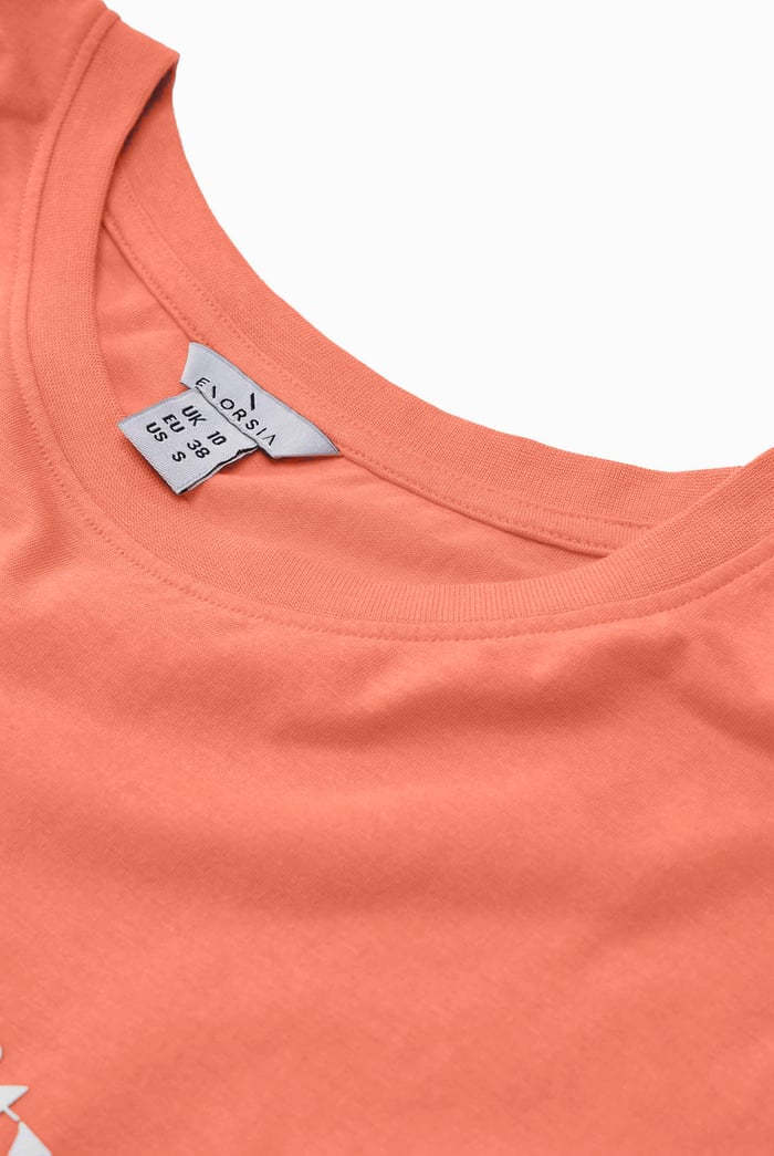Slogan Print Boxy Relaxed Fit T-Shirt