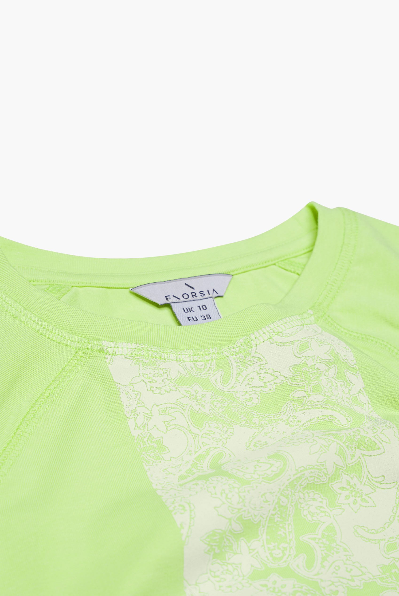 Patch Print Short Sleeve Raglan T-shirts