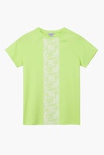 Patch Print Short Sleeve Raglan T-shirts