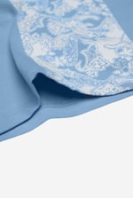 Patch Print Short Sleeve Raglan T-shirts