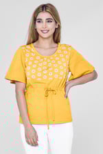 Floral Chest Print T-Shirt