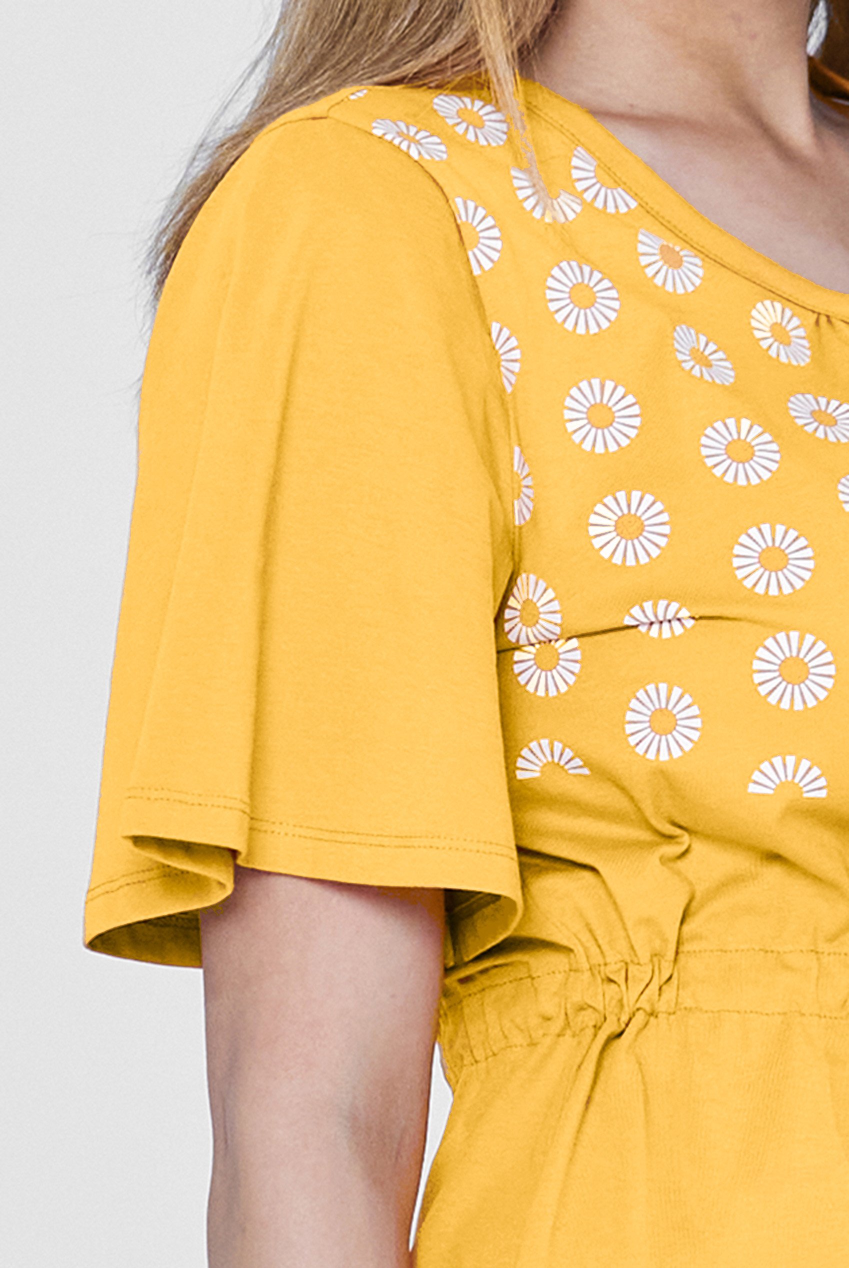 Floral Chest Print T-Shirt