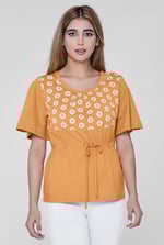 Floral Chest Print T-Shirt