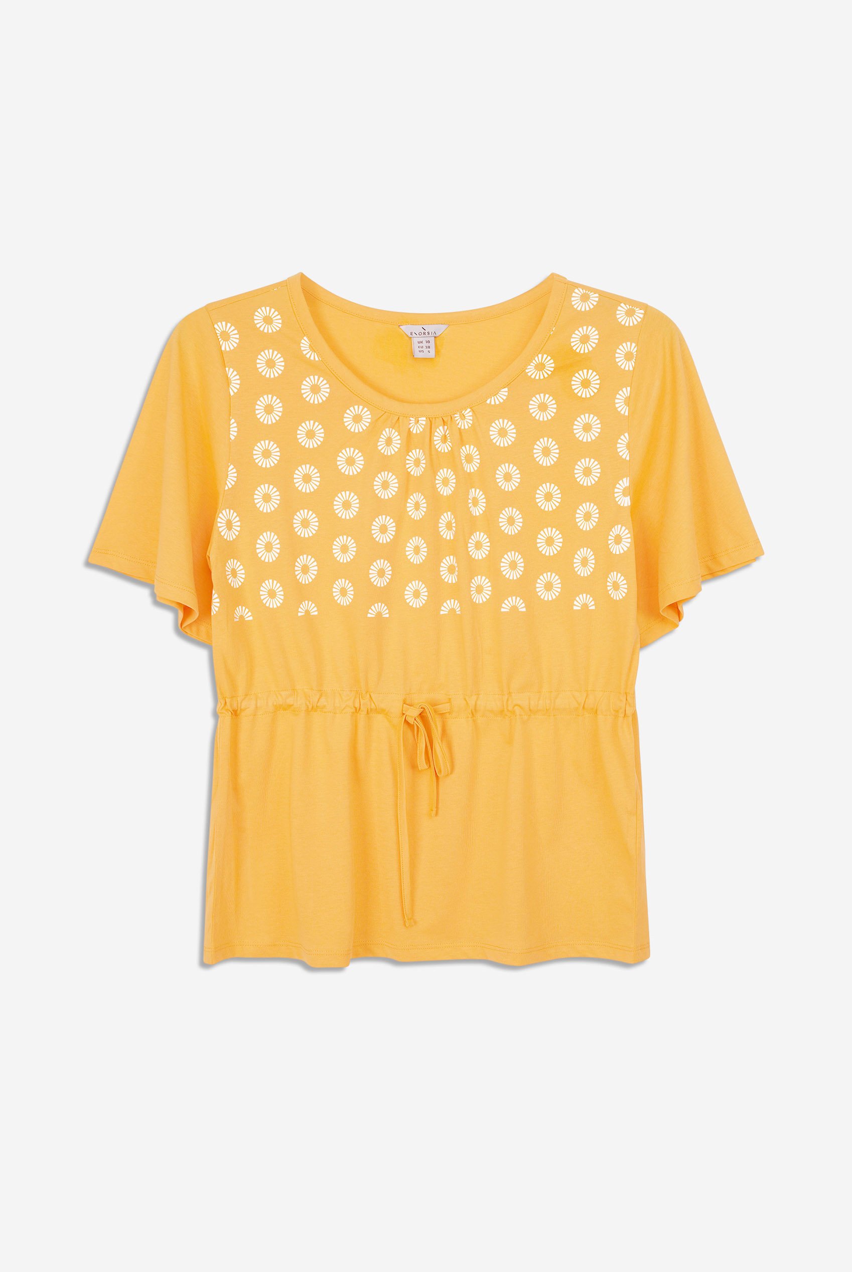 Floral Chest Print T-Shirt