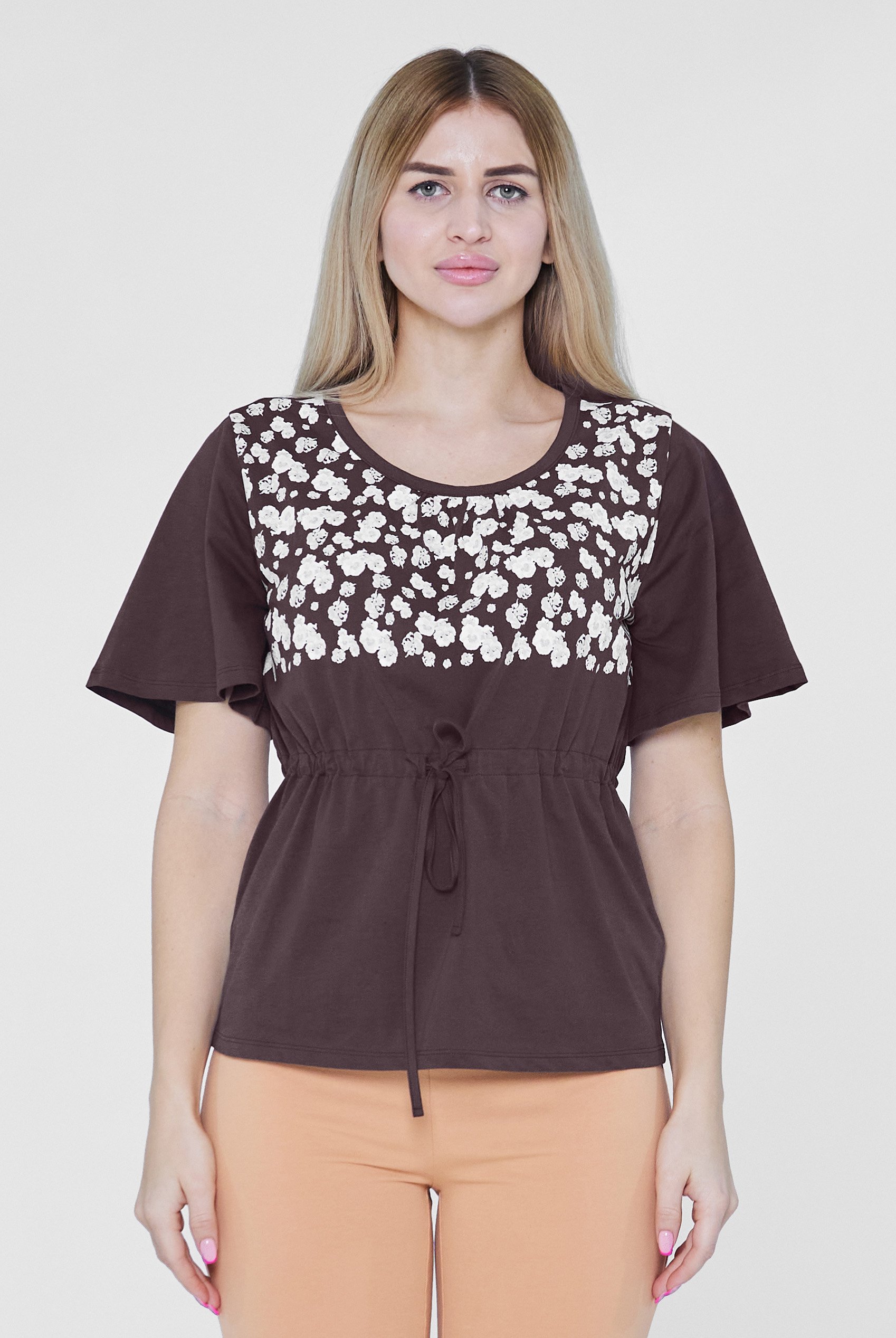 Floral Chest Print T-Shirt