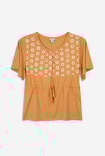 Floral Chest Print T-Shirt