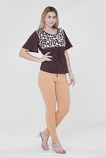 Floral Chest Print T-Shirt