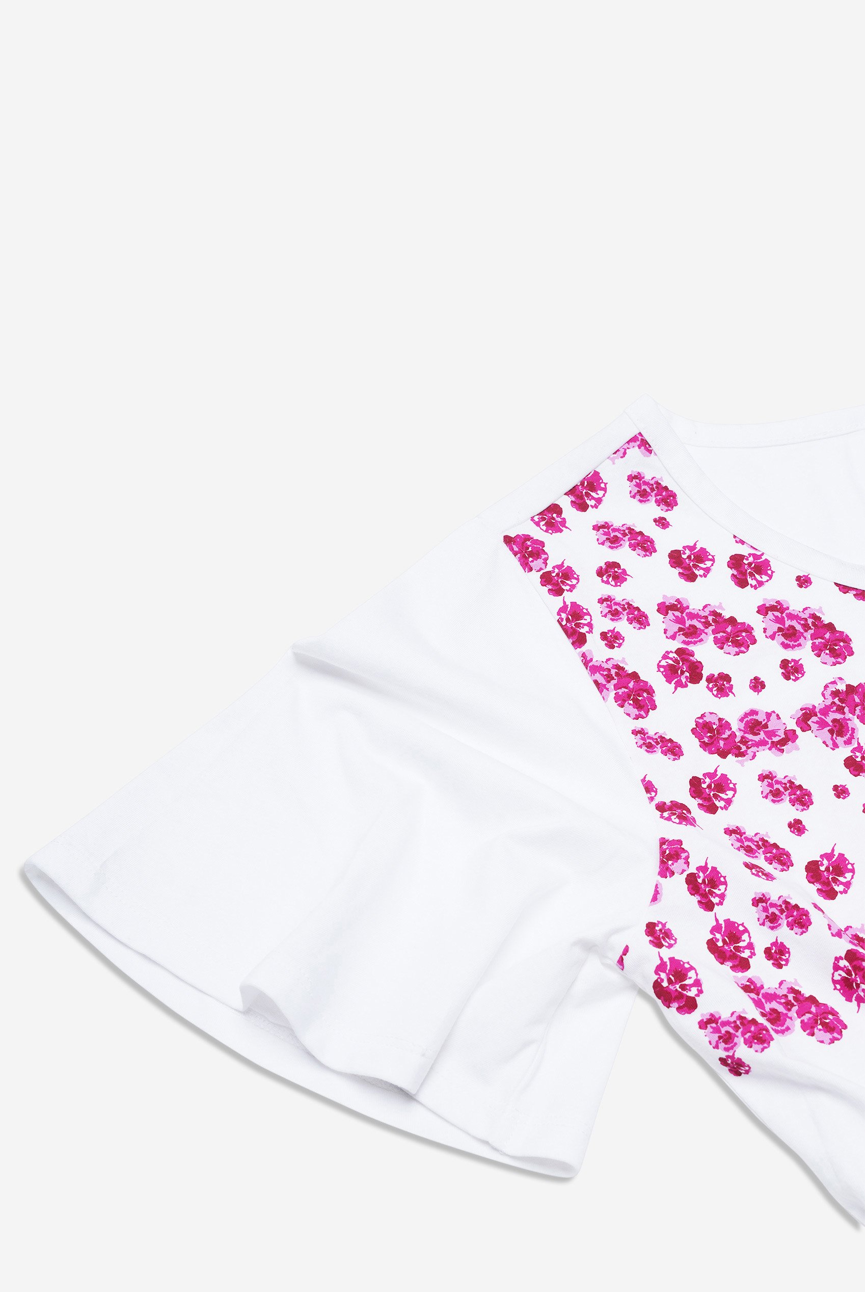 Floral Chest Print T-Shirt