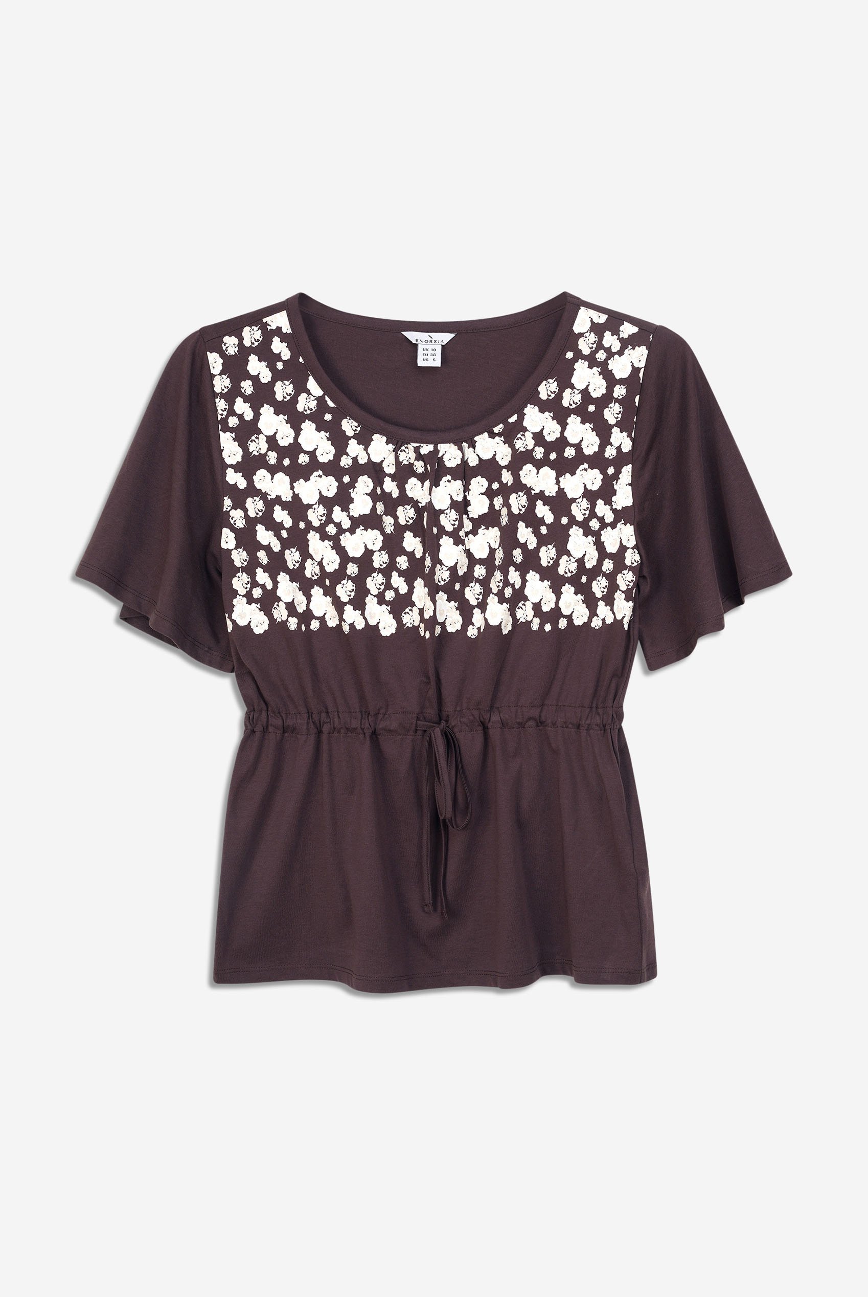 Floral Chest Print T-Shirt