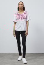Floral Chest Print T-Shirt