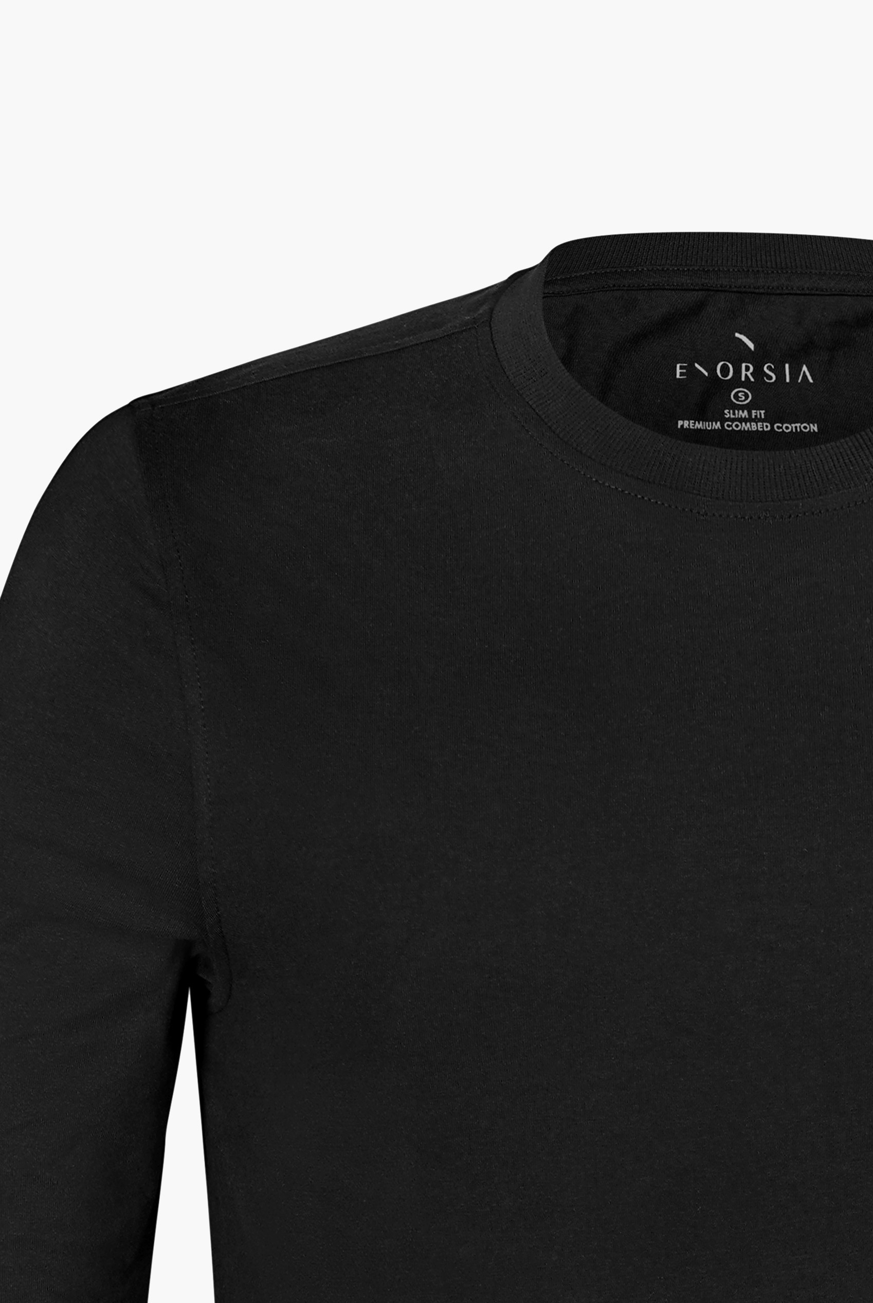 Premium Combed Cotton Long Sleeve T-Shirt