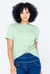 Twisted Hem Front T-Shirt